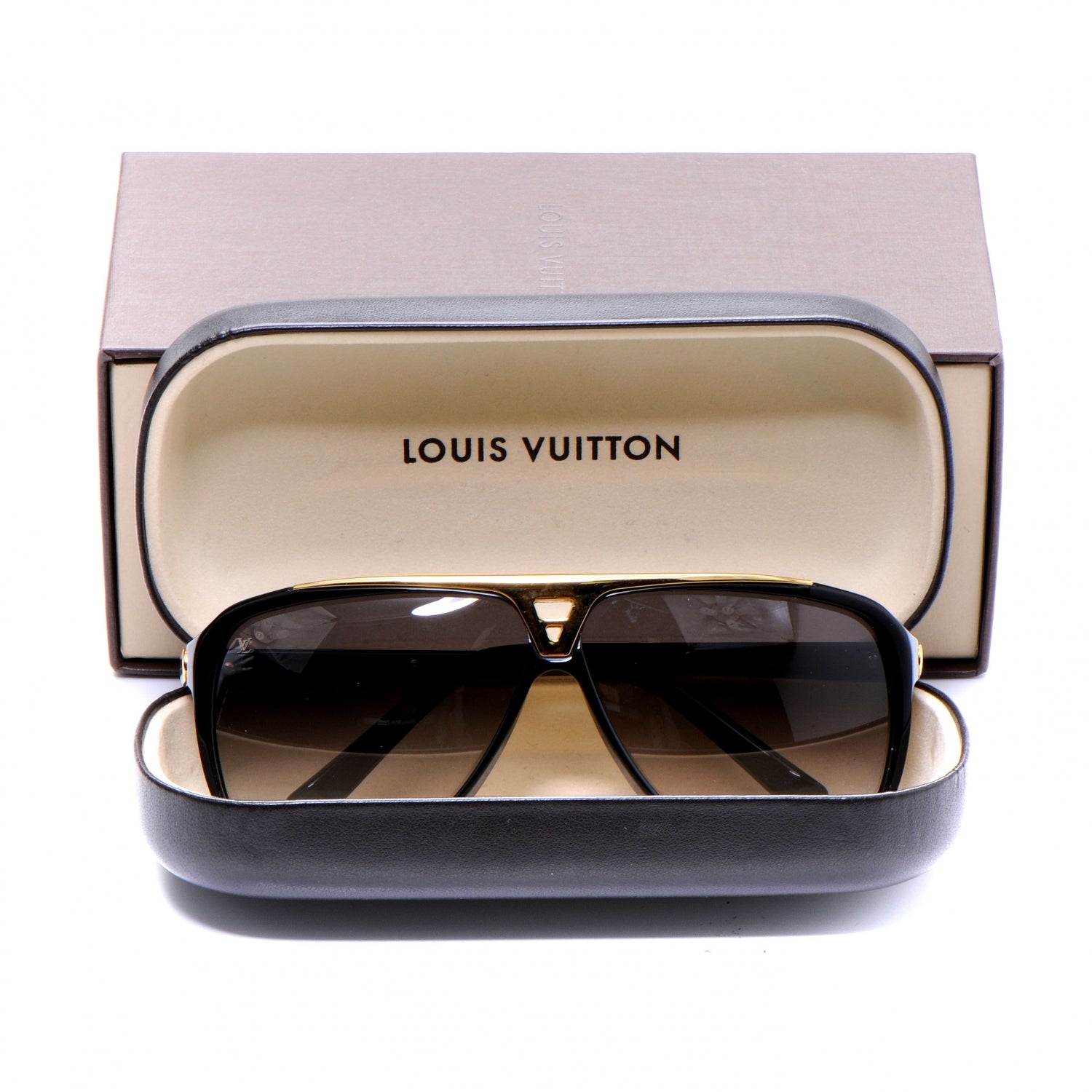 Louis Vuitton Evidence Sunglasses Black 2 of 7