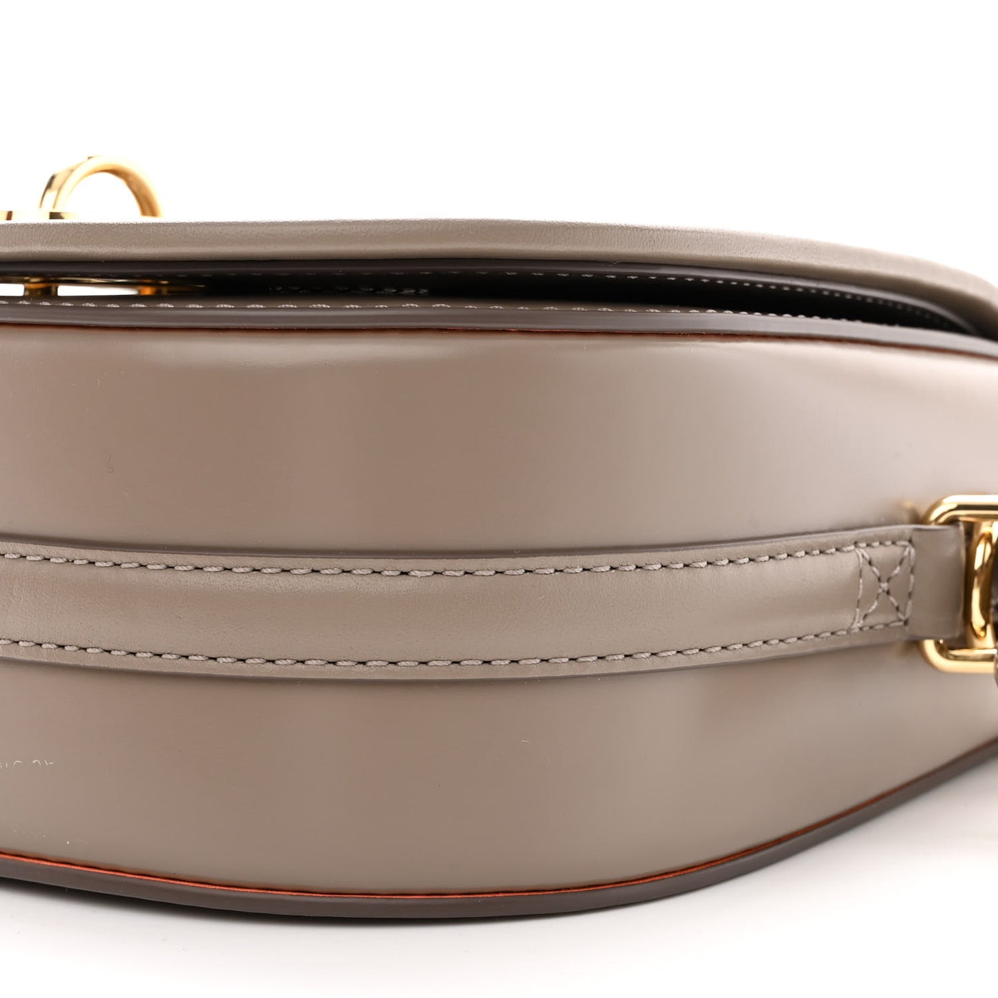 Calfskin The Saddle Bag Cement