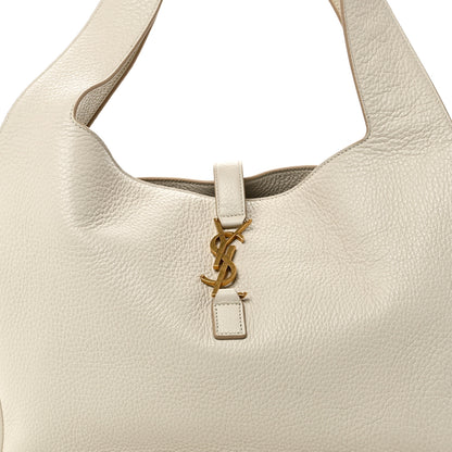 Saint Laurent Grained Deerskin Bea Tote Blanc Vintage 8 of 10