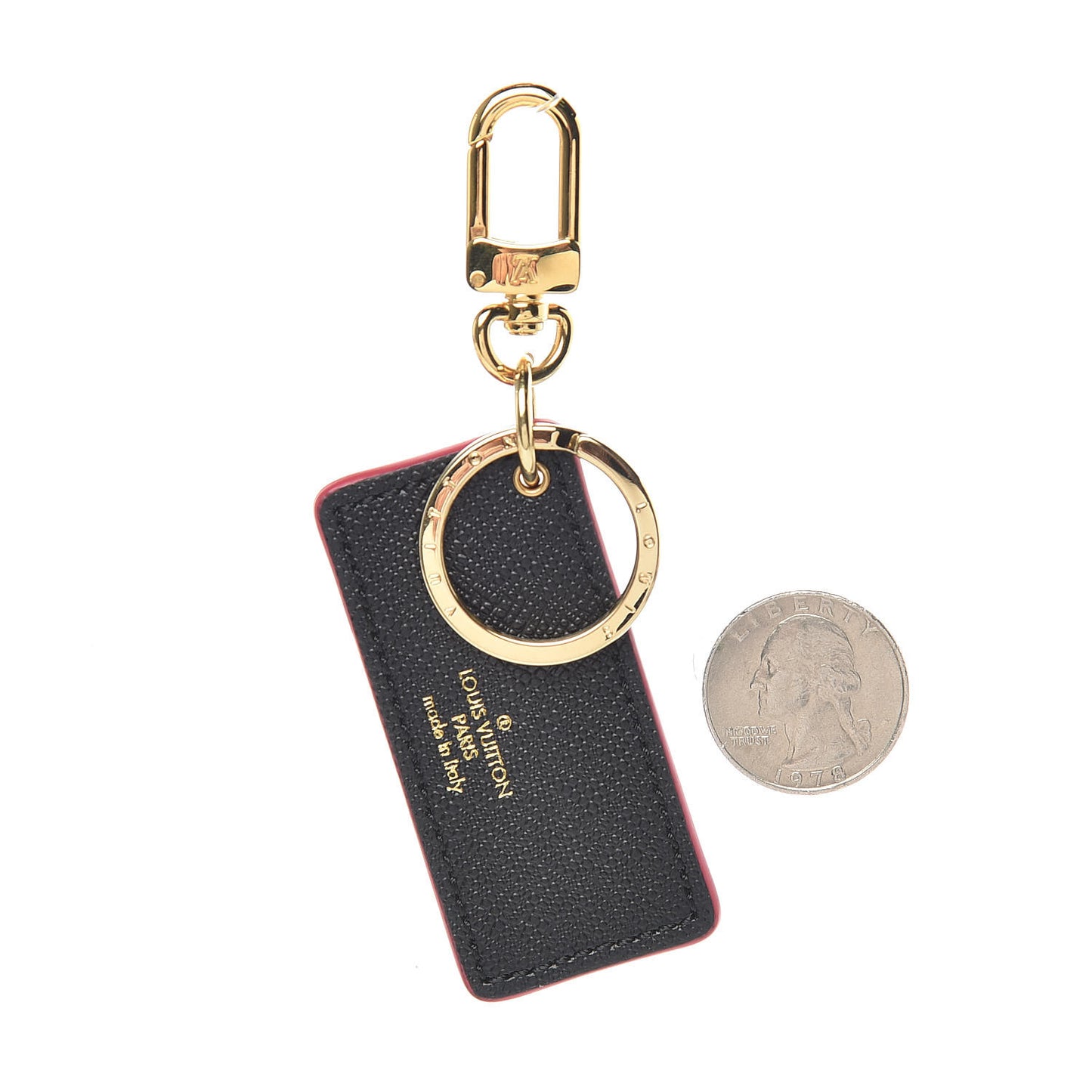 Calfskin World Tour BB Bag Charm Key Holder