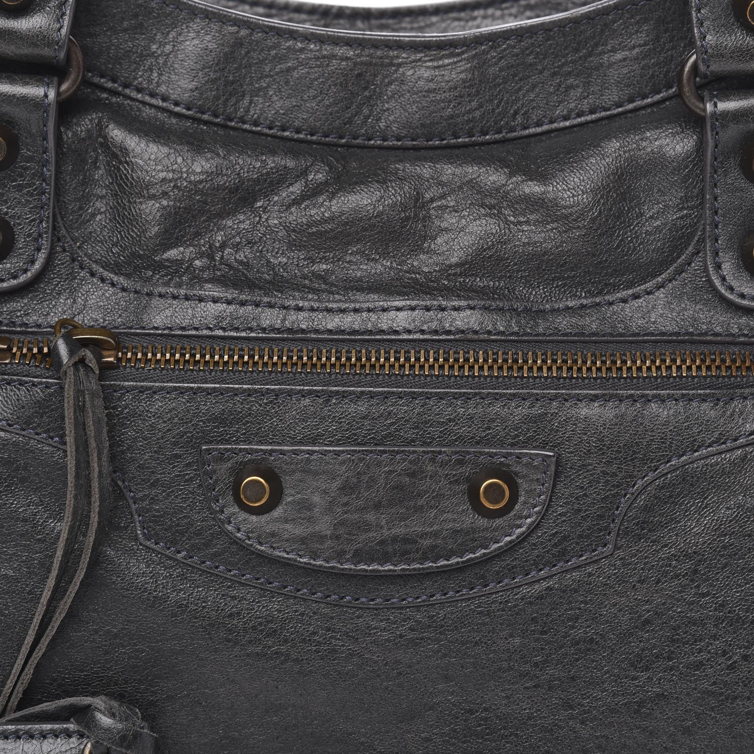 Balenciaga Agneau Classic Hardware City Anthracite 9 of 9