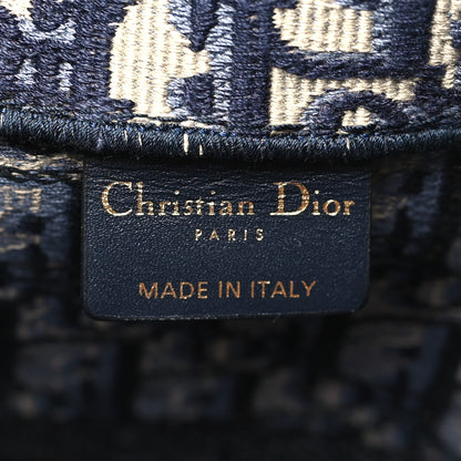 Christian Dior Oblique Large Book Tote Blue Multicolor 6 of 9
