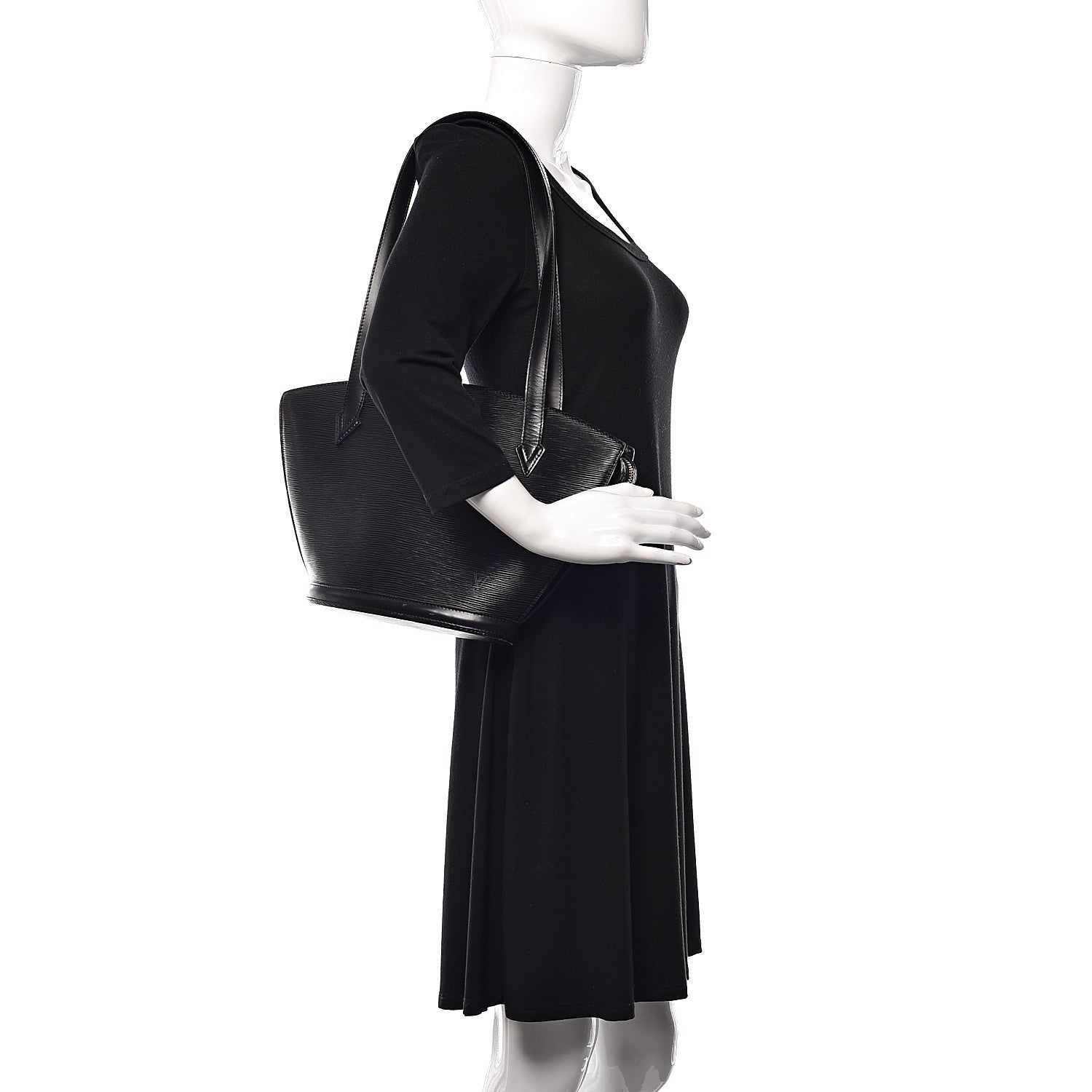 Louis Vuitton Epi Saint Jacques PM Black 2 of 18