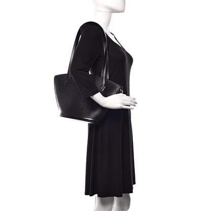 Louis Vuitton Epi Saint Jacques PM Black 2 of 18