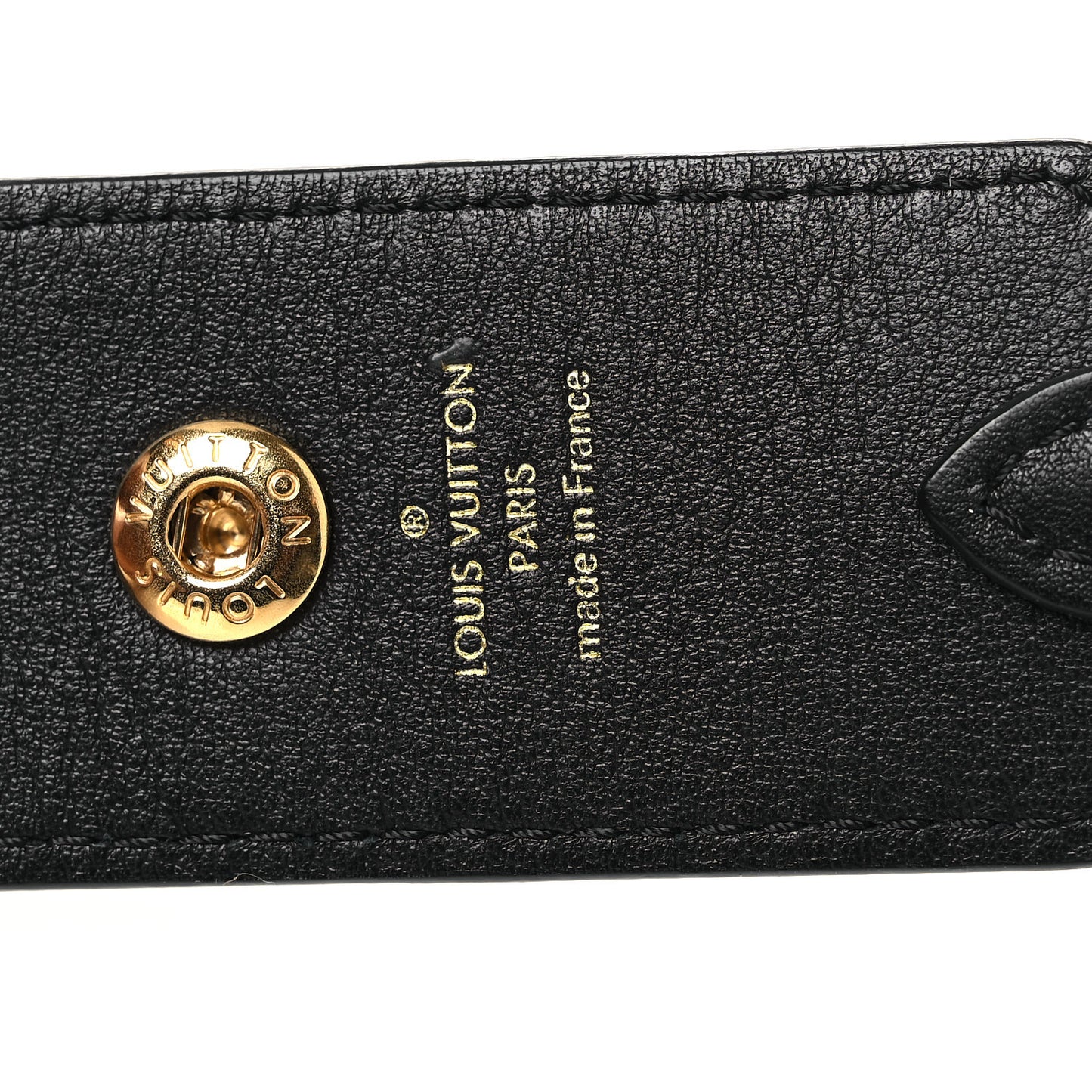 Monogram Adjustable Bandouliere Shoulder Strap Black