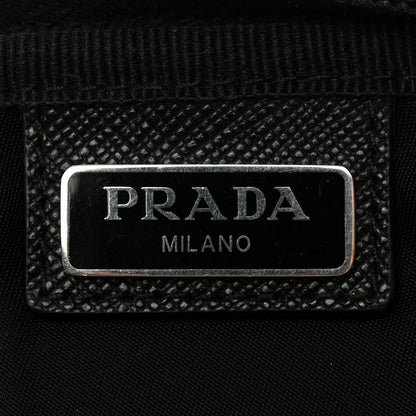 Prada Nylon Tessuto Cosmetic Pouch Black 8 of 8