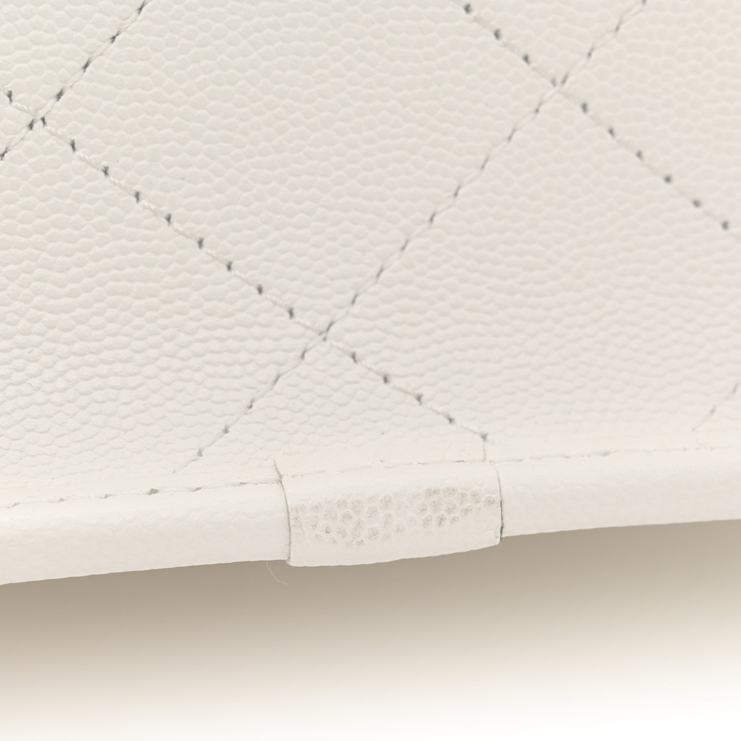 Chanel Caviar Quilted School Memory Small Top Handle Flap White 12 of 13