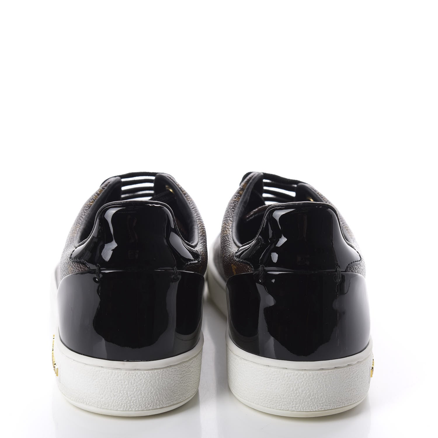 Louis Vuitton Patent Monogram Frontrow Sneakers 38.5 6 of 11