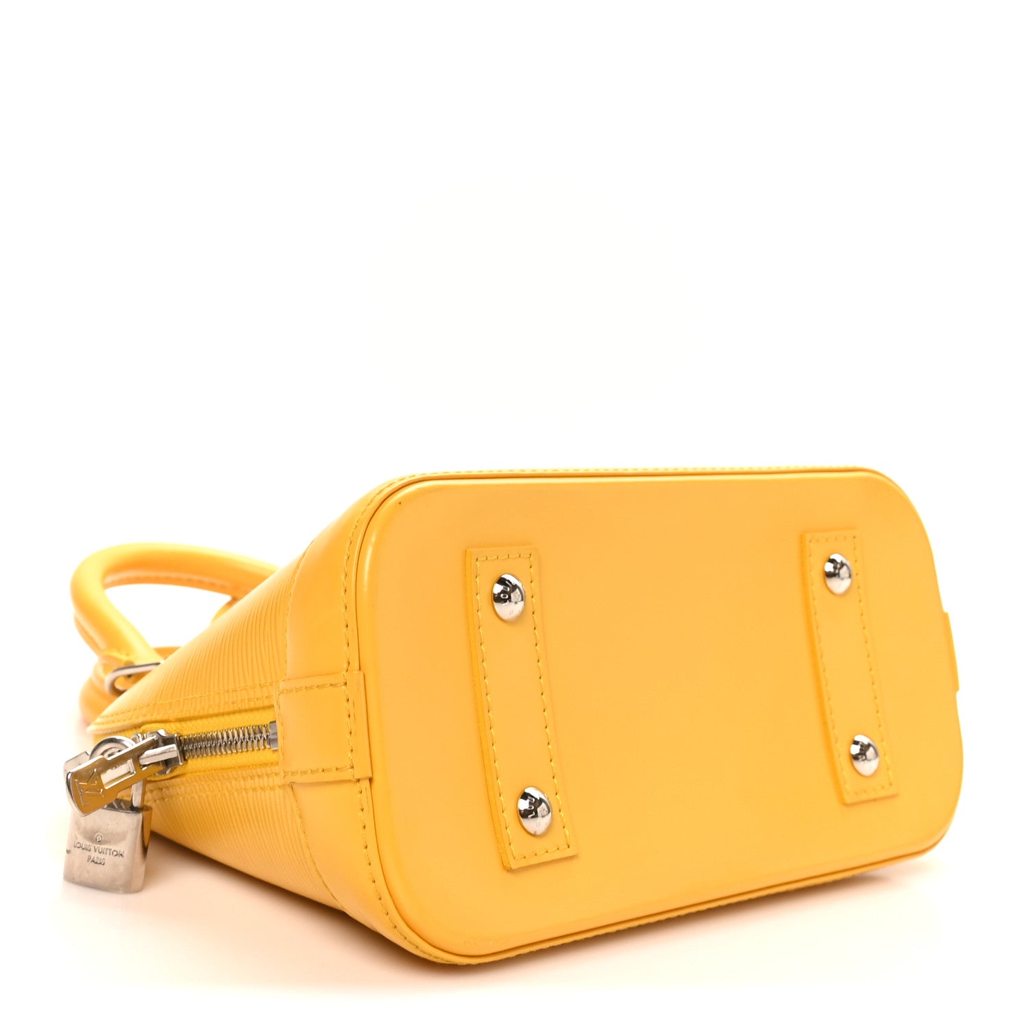 Louis Vuitton Epi Alma BB Citron 4 of 9
