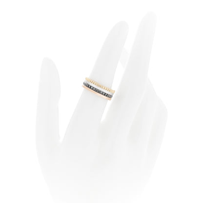 Boucheron 18K Pink Yellow White Gold PVD Small Quatre Classique Ring 52 6 2 of 5