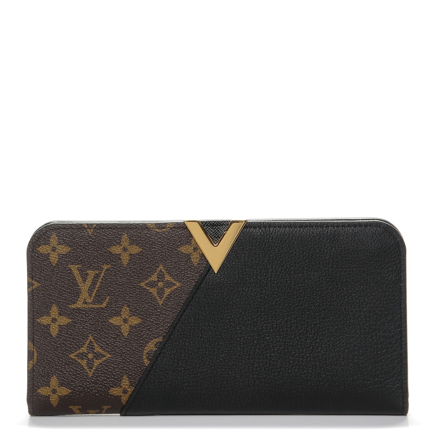 Louis Vuitton Monogram Monogram Kimono Wallet Black 1 of 6