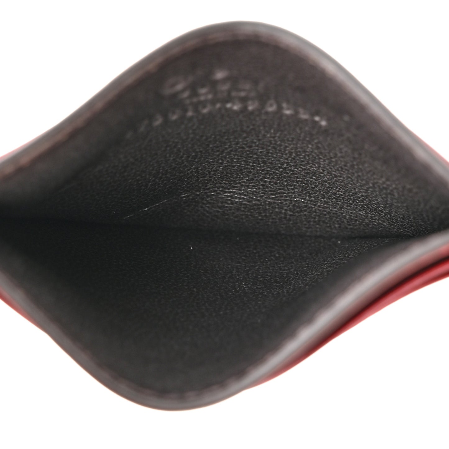 Microguccissima Card Holder Red