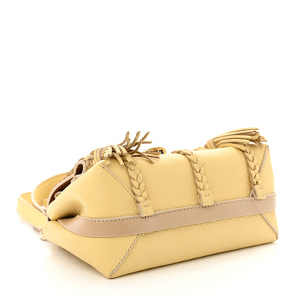 Chloe Grained Calfskin Mini Penelope Soft Shoulder Bag Softy Yellow 4 of 10
