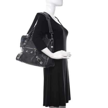 Balenciaga Agneau Giant 21 Silver Hardware City Anthracite 2 of 10