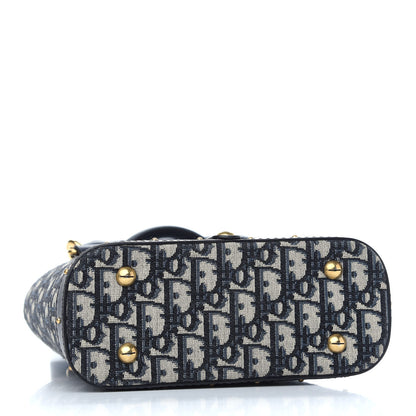 Christian Dior Oblique Studded DiorAvenue Bag Blue 4 of 8