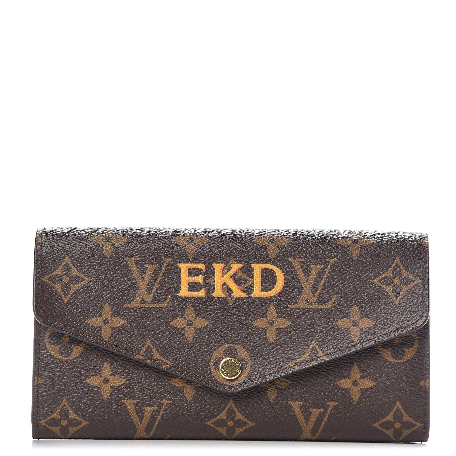 Louis Vuitton Monogram My LV Heritage Sarah Wallet NM Yellow Moutarde 1 of 9