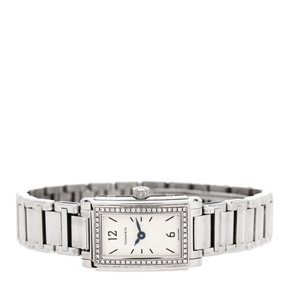 Tiffany Stainless Steel Diamond Bezel 18mm Resonator Quartz Watch 2 of 4