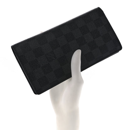 Louis Vuitton Damier Graphite Brazza Wallet 2 of 11