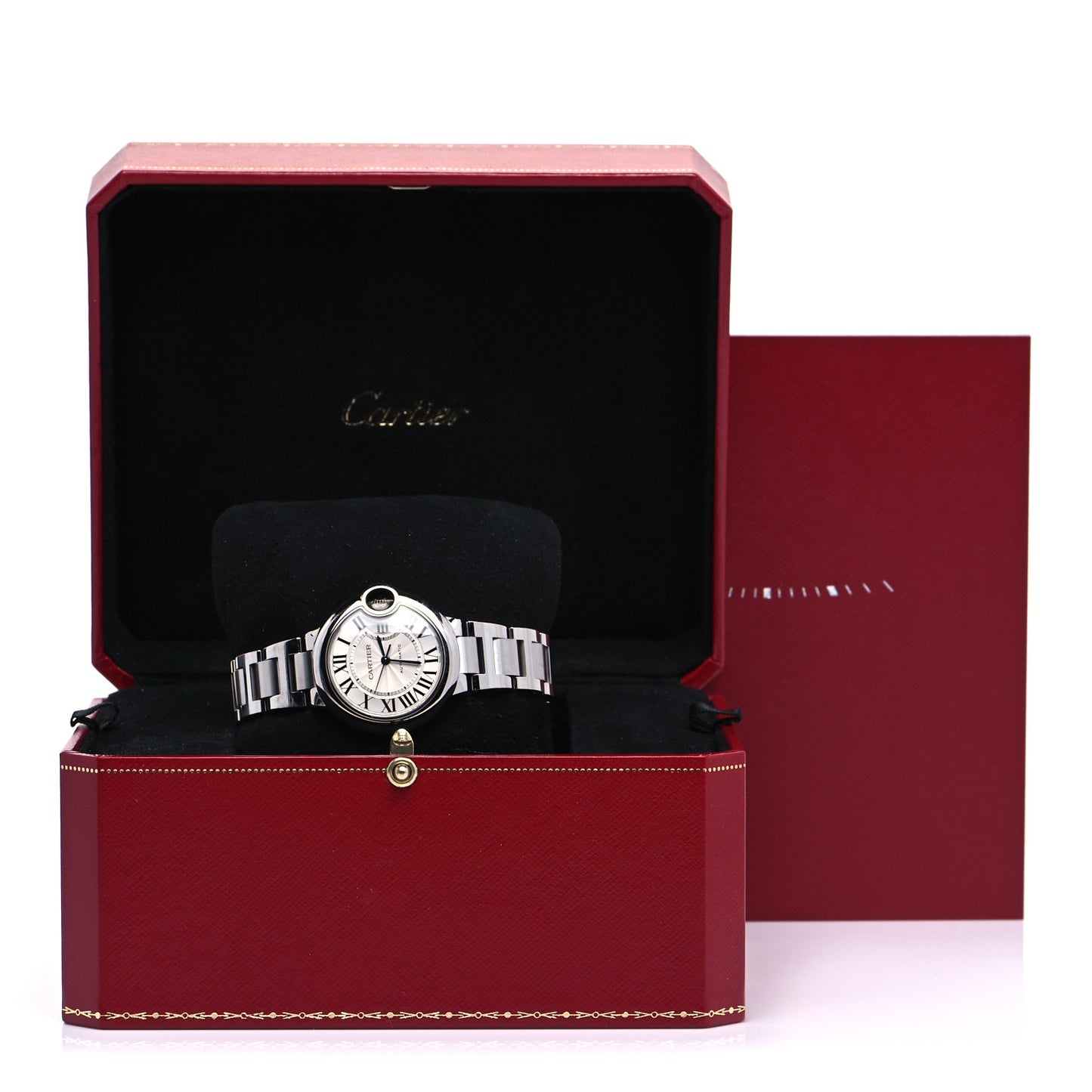 Stainless Steel 33mm Ballon Bleu De Cartier Automatic Watch