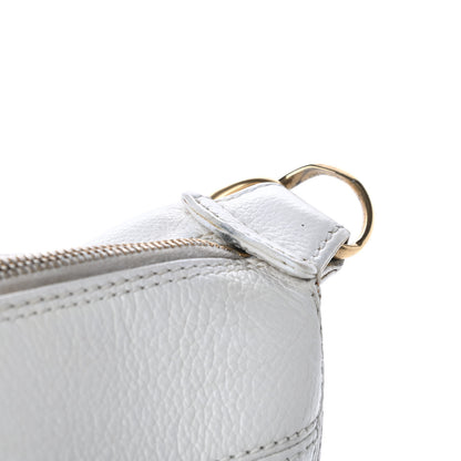 Chanel Calfskin CC Hobo White 13 of 15