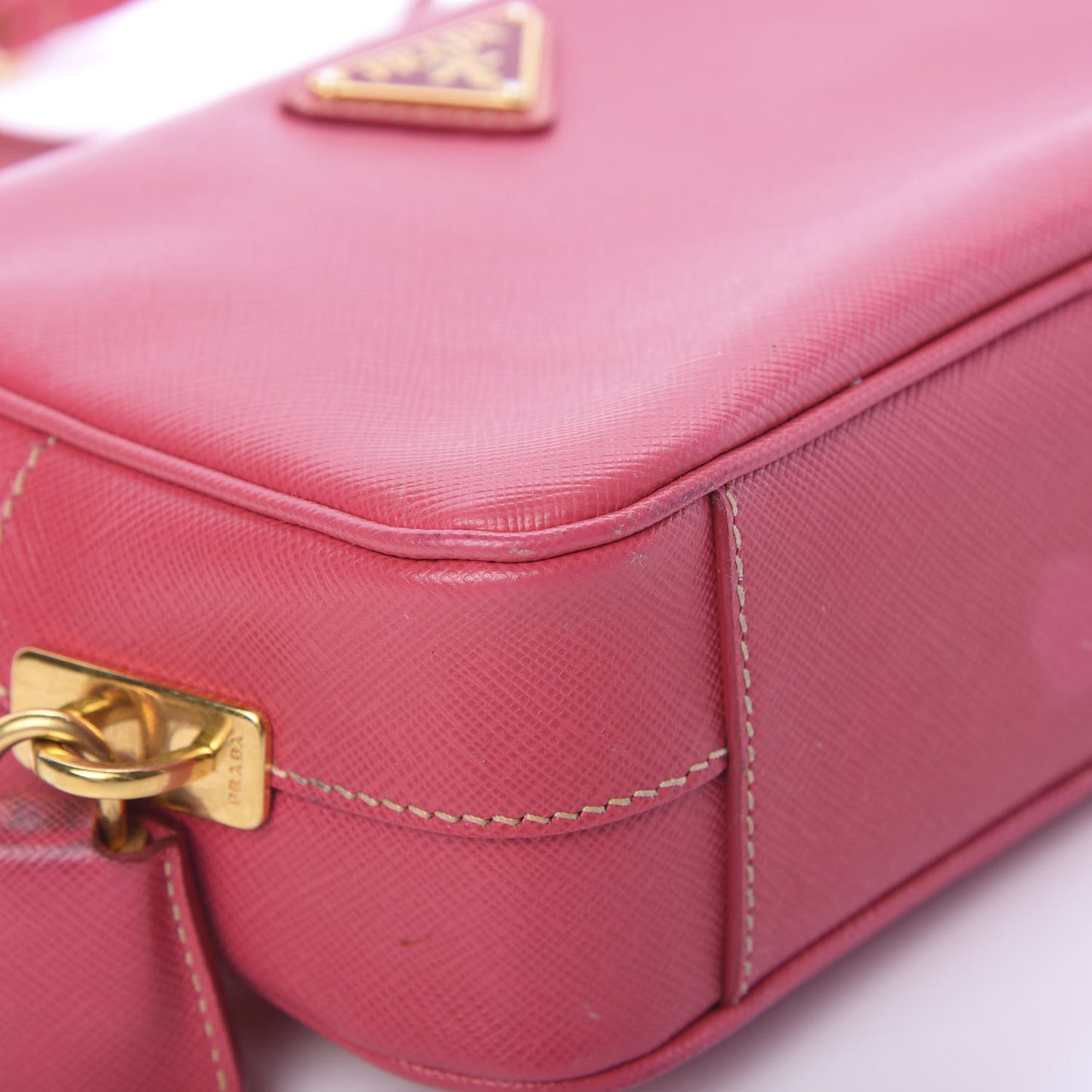 Saffiano Camera Crossbody Peonia