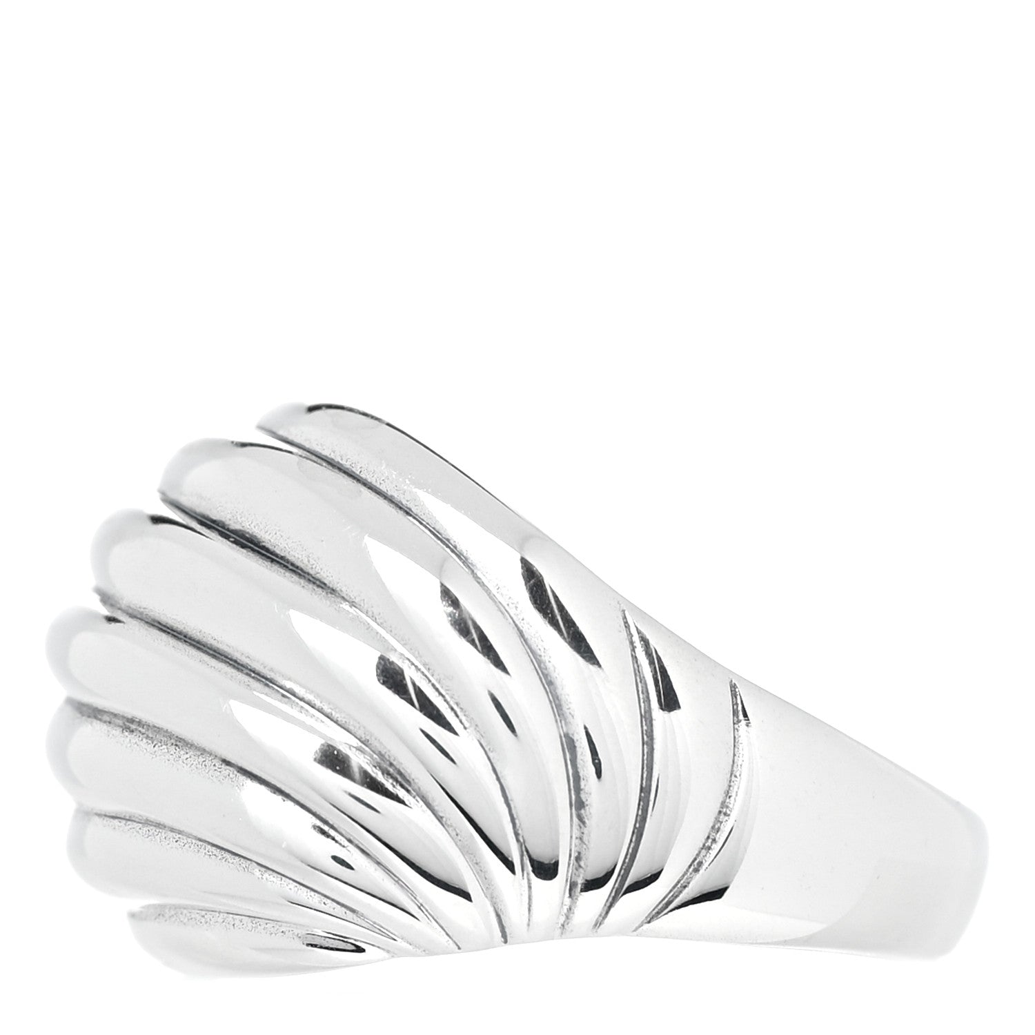 David Yurman Sterling Silver Sculpted Cable Ring 54 7 3 of 5