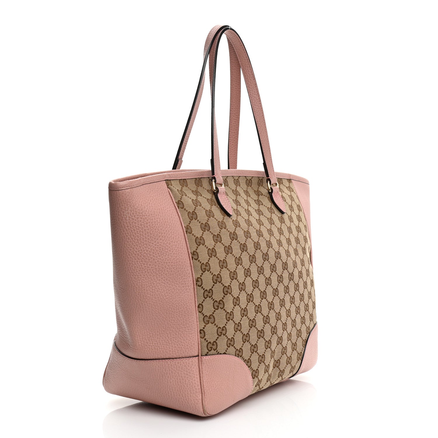 Gucci Monogram Bree Zippered Tote Beige Soft Pink 3 of 10