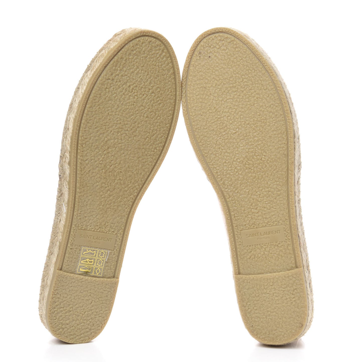 Metallic Lambskin Monogram Espadrilles 36.5 Blush