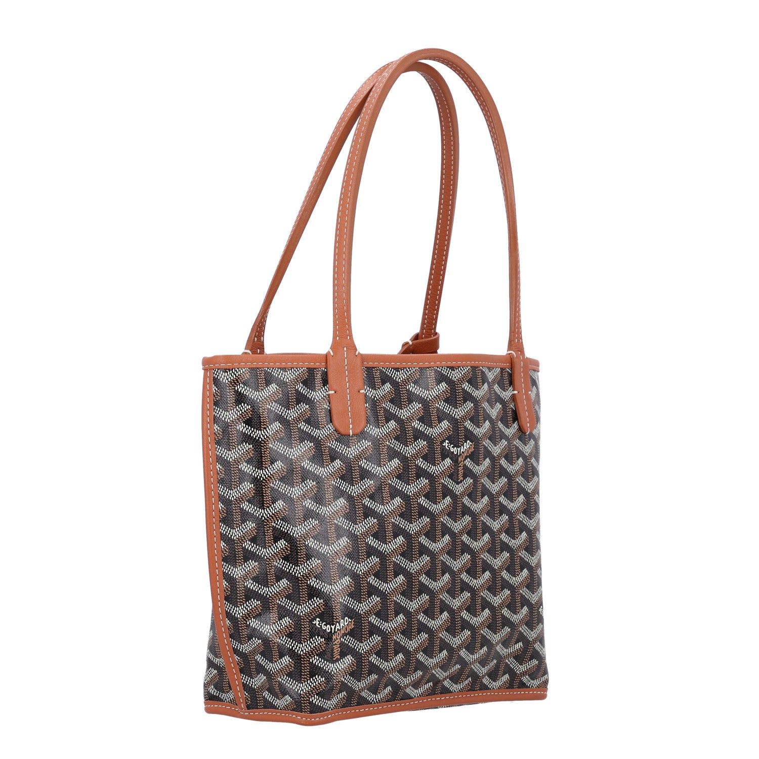 Goyard Goyardine Reversible Mini Anjou Black Gold 5 of 18