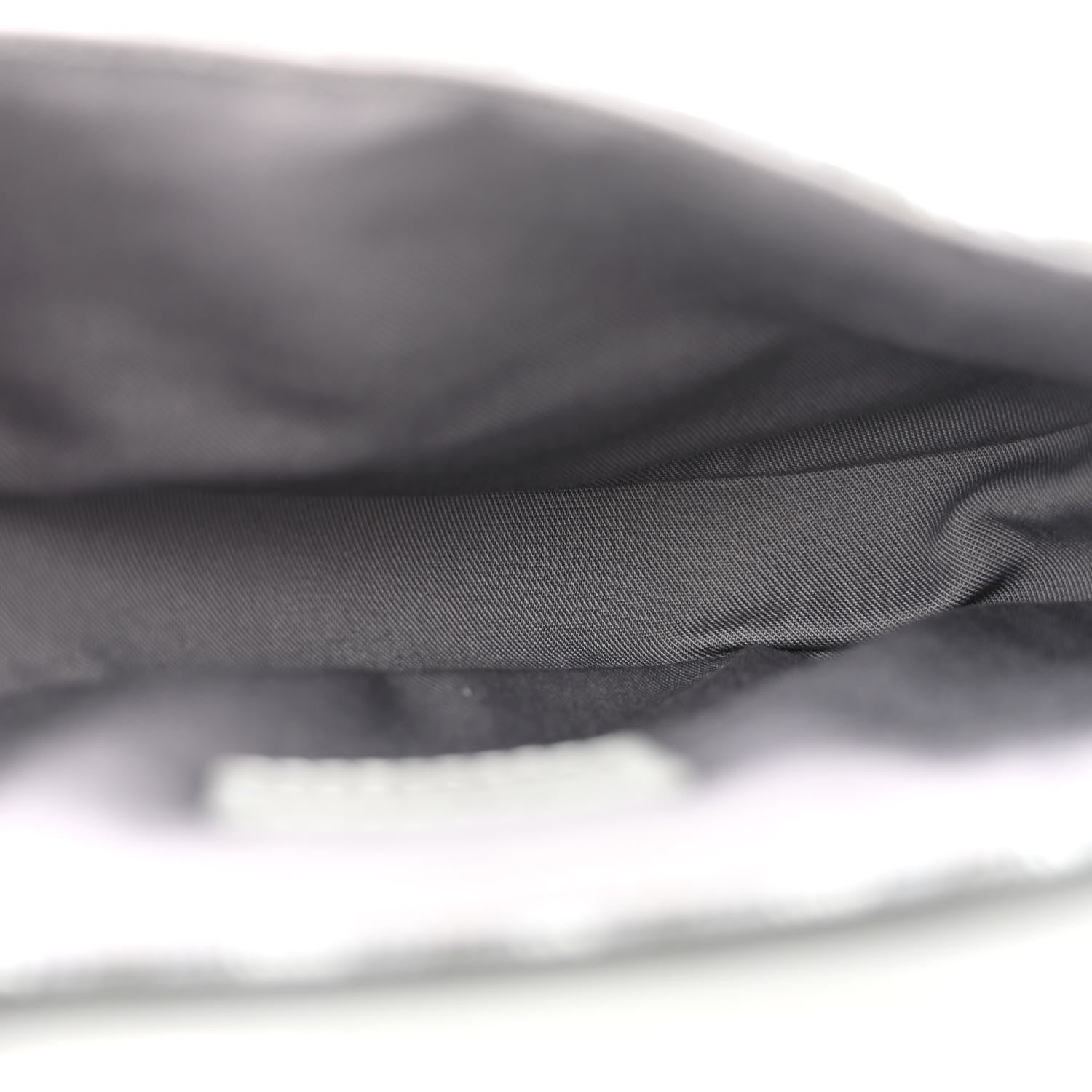 Christian Dior CHRISTIAN DIOR Coated Canvas CD Diamond Mens Mini Saddle Bag Grey 5 of 14