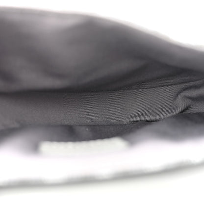 Christian Dior CHRISTIAN DIOR Coated Canvas CD Diamond Mens Mini Saddle Bag Grey 5 of 14