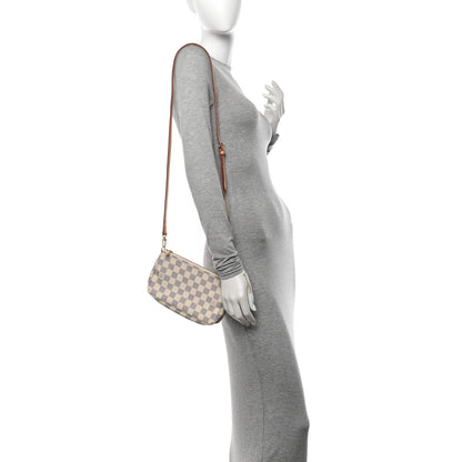 Louis Vuitton Damier Azur Accessories Pochette Long Strap 2 of 12