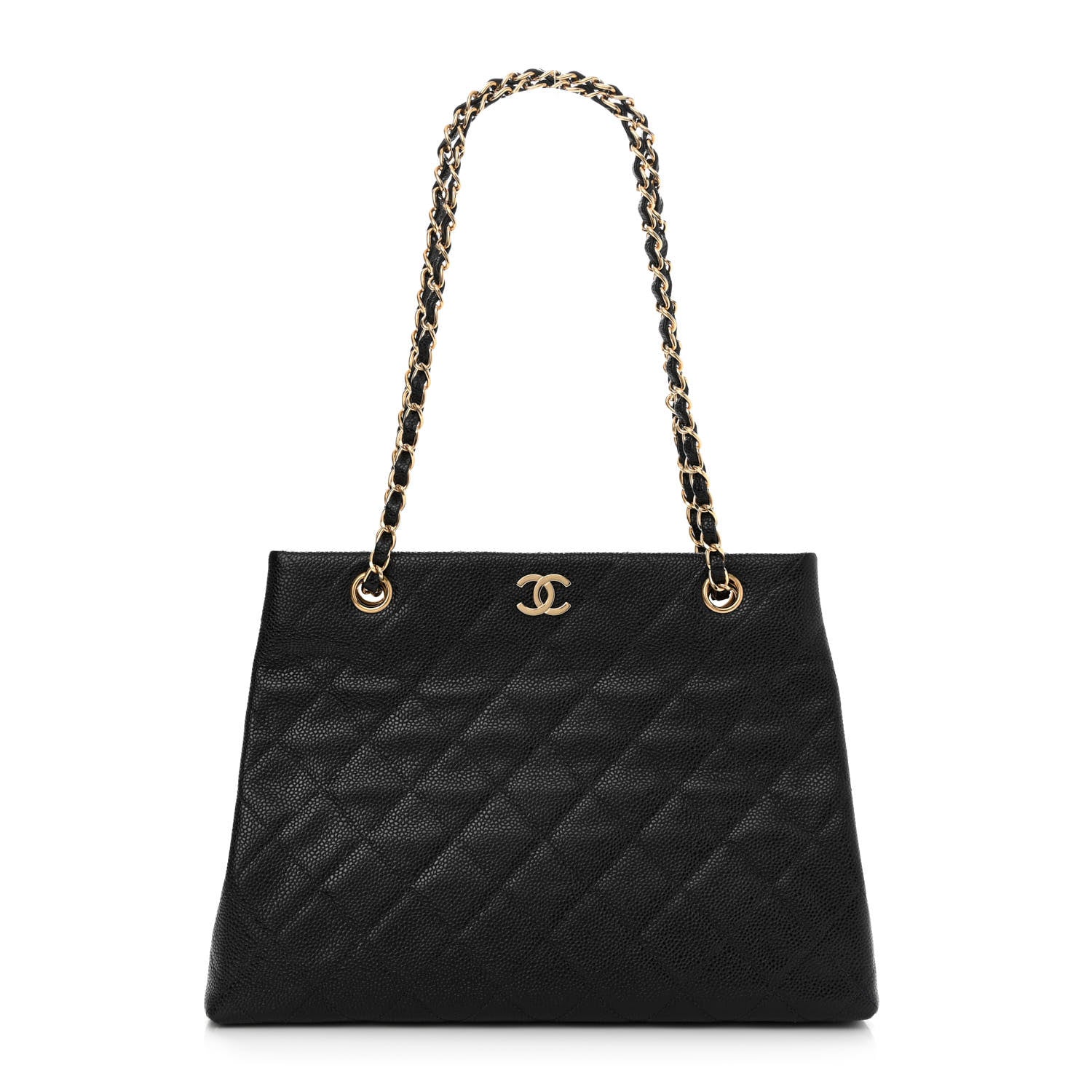 Chanel Caviar Quilted Shoulder Bag Black 1 of 12