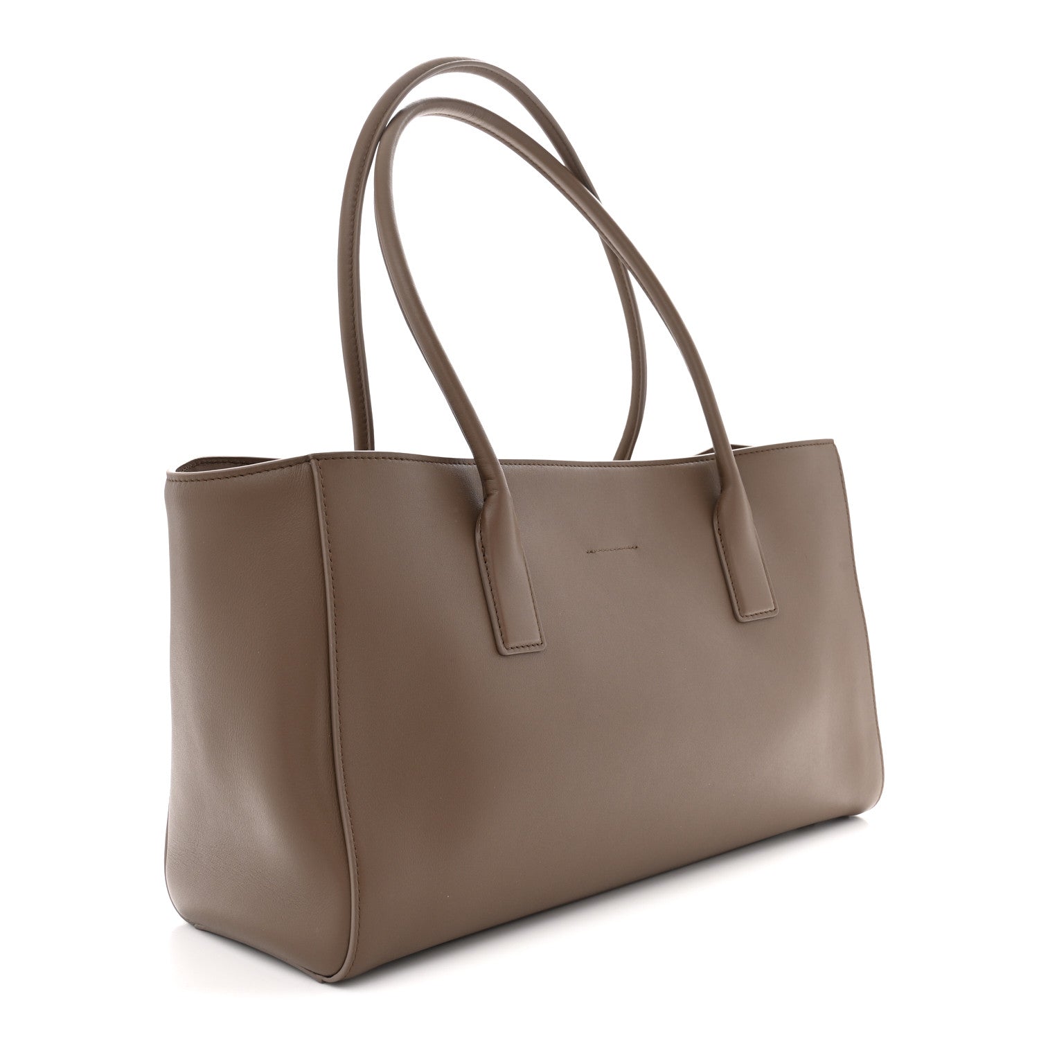 Chanel Calfskin Archetype Small Shopping Tote Light Brown 3 of 10