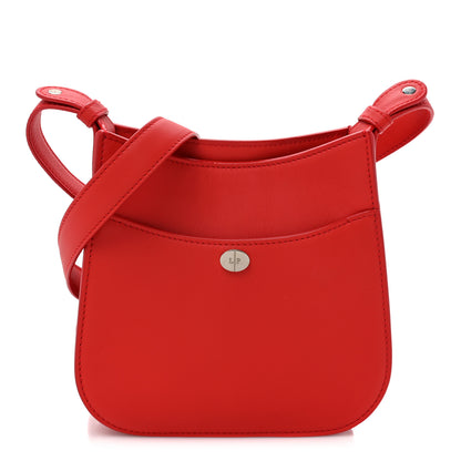 Loro Piana Calfskin Fleur Crossbody Red 1 of 11