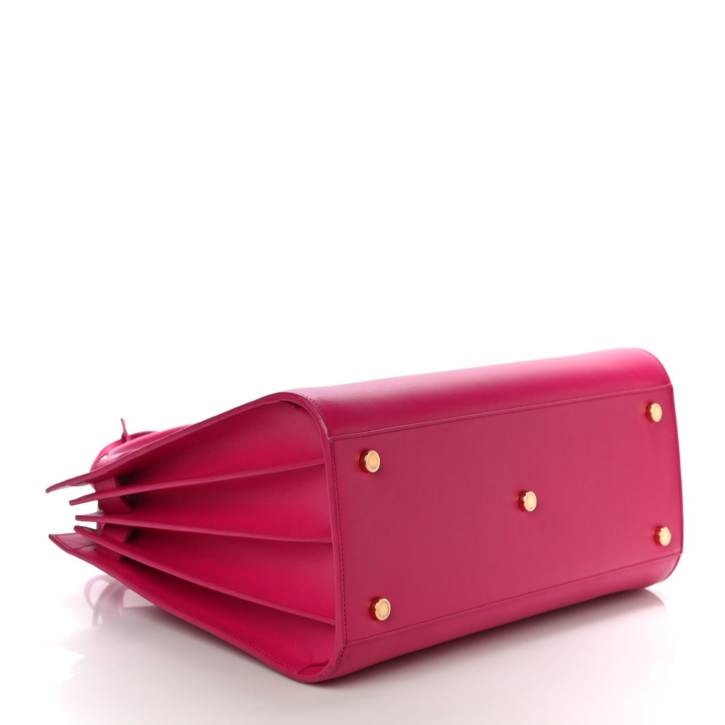 Calfskin Small Sac De Jour Lipstick Fuchsia