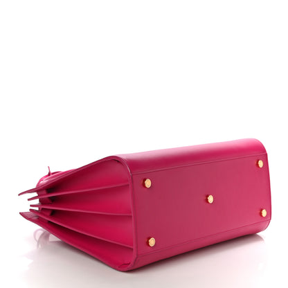 Saint Laurent Calfskin Small Sac De Jour Lipstick Fuchsia 4 of 14