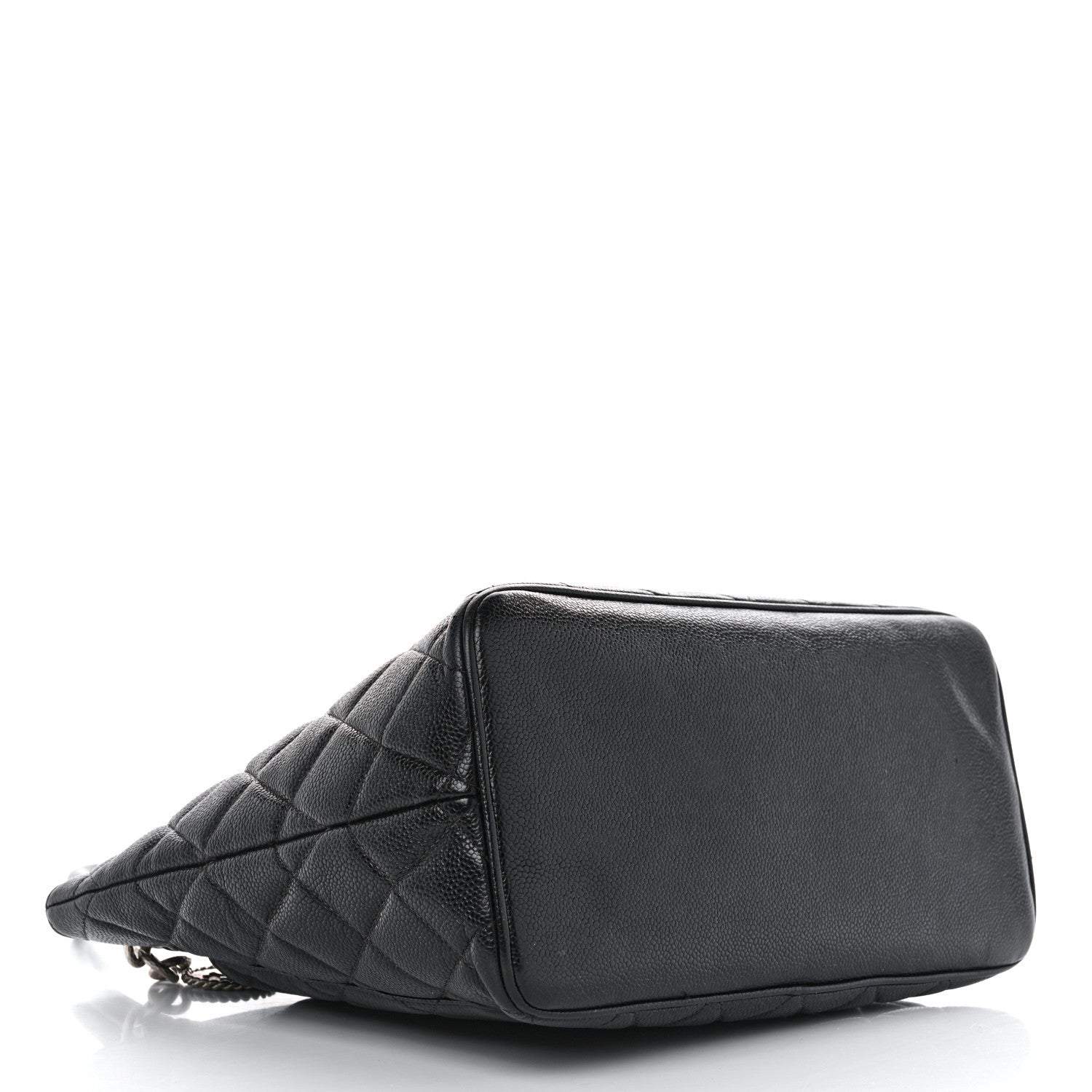 Chanel Caviar Quilted Medallion Tote Black 4 of 12