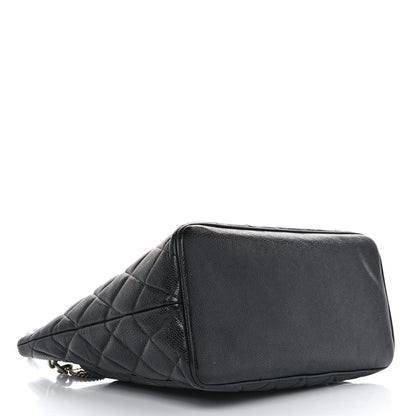 Chanel Caviar Quilted Medallion Tote Black 4 of 12