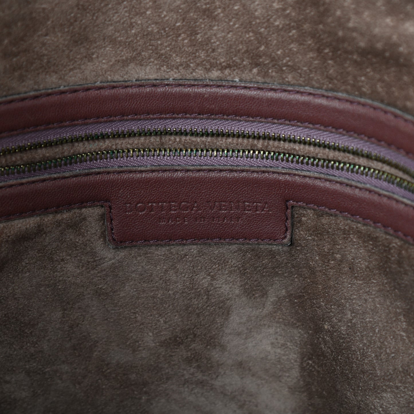 Nappa Intrecciato Maxi Convertible Tote Violet