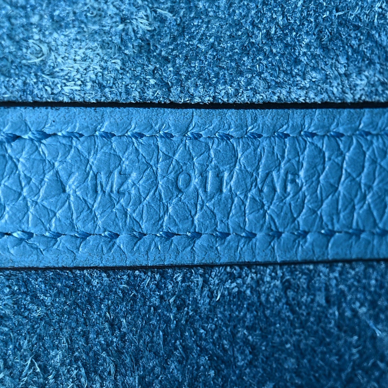 Hermes Taurillon Clemence Picotin Lock 18 PM  Bleu Frida 7 of 10