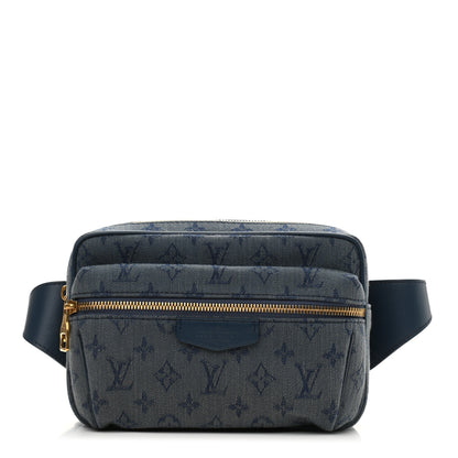 Louis Vuitton Denim Monogram Outdoor Bumbag Navy 1 of 10