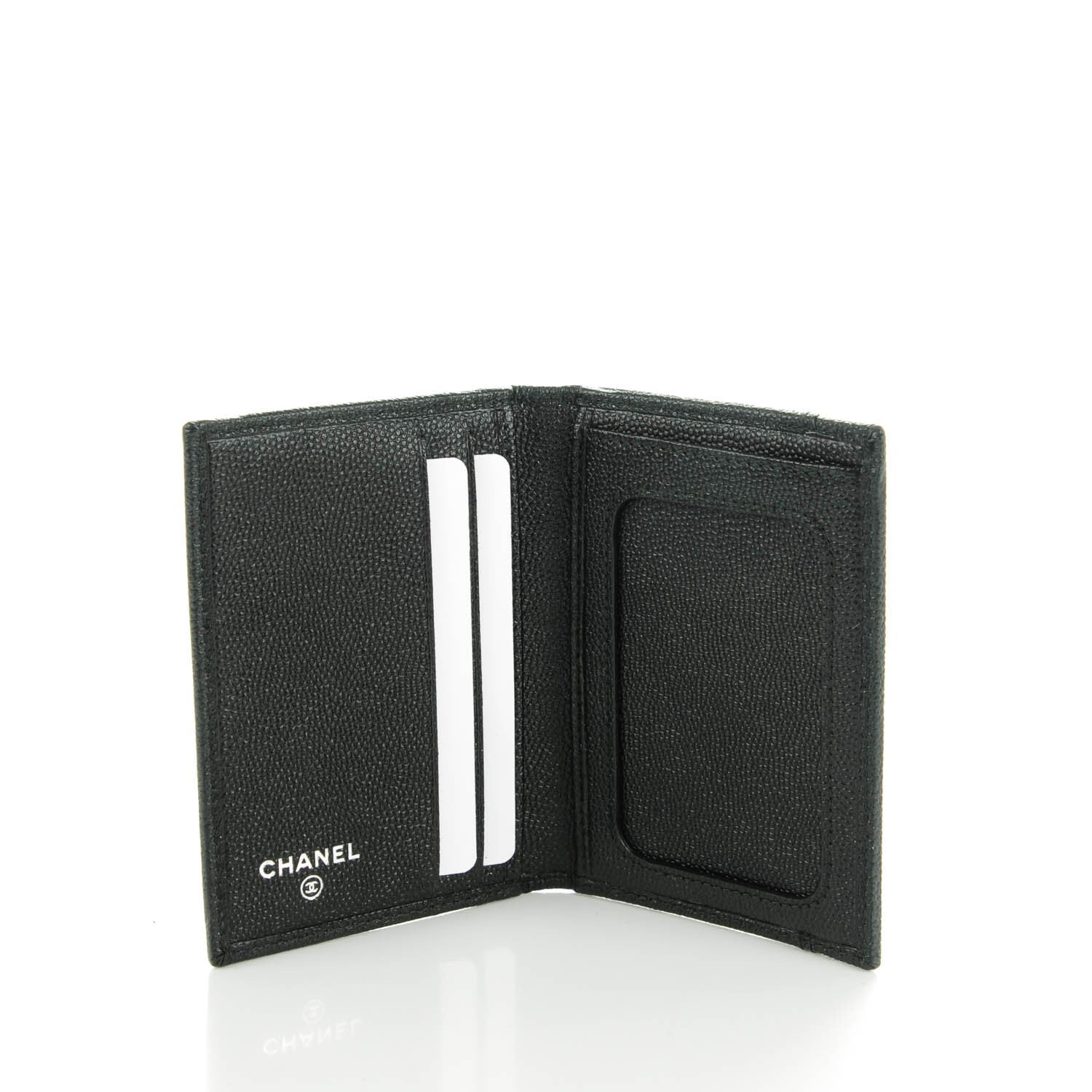 Chanel Caviar Card Holder Wallet Black 5 of 8