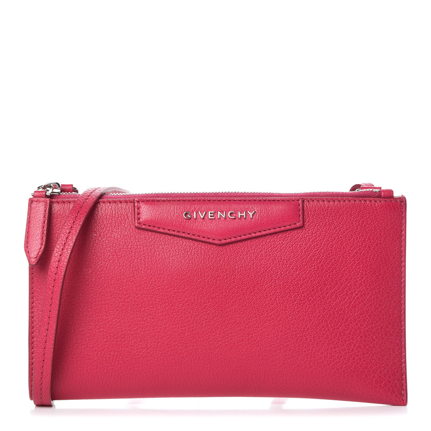 Givenchy Grained Goatskin Antigona Crossbody Fuchsia 1 of 9