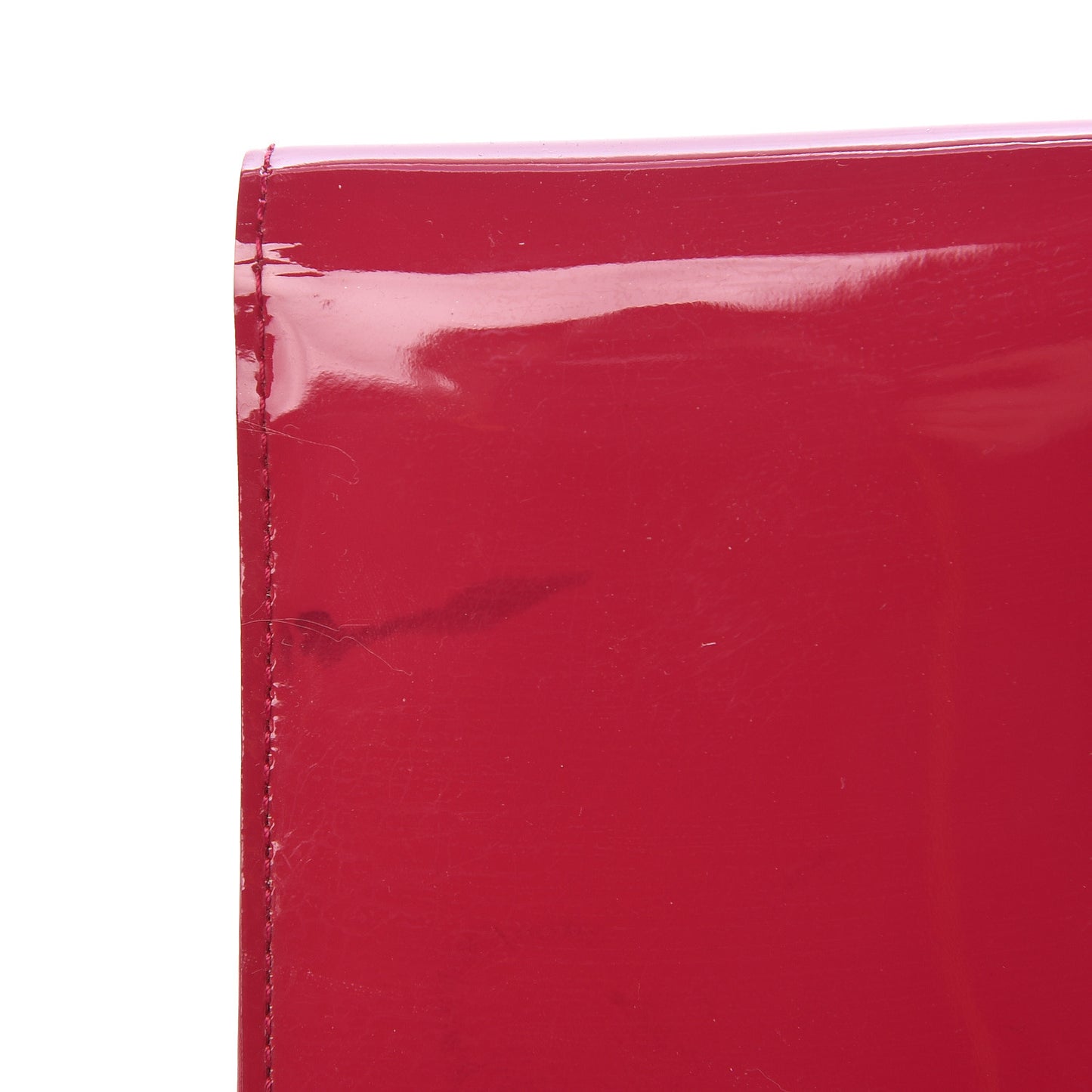 Patent Louise Clutch Rose Indien