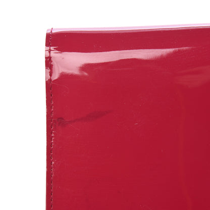 Louis Vuitton Patent Louise Clutch Rose Indien 8 of 9