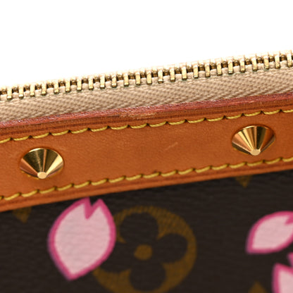 Louis Vuitton Monogram Cherry Blossom Pochette Accessories Brown 12 of 14