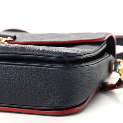 Louis Vuitton Empreinte Pochette Metis Marine Rouge 8 of 9