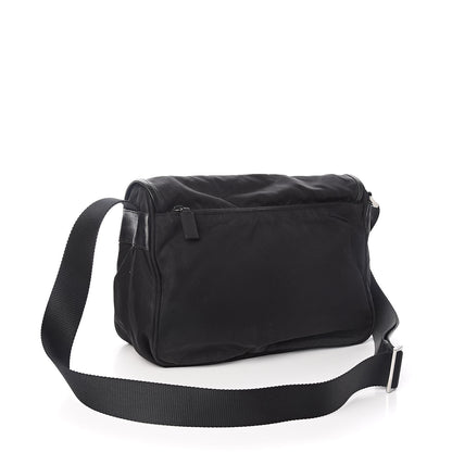 Prada Nylon Vela Messenger Bag Black 3 of 12