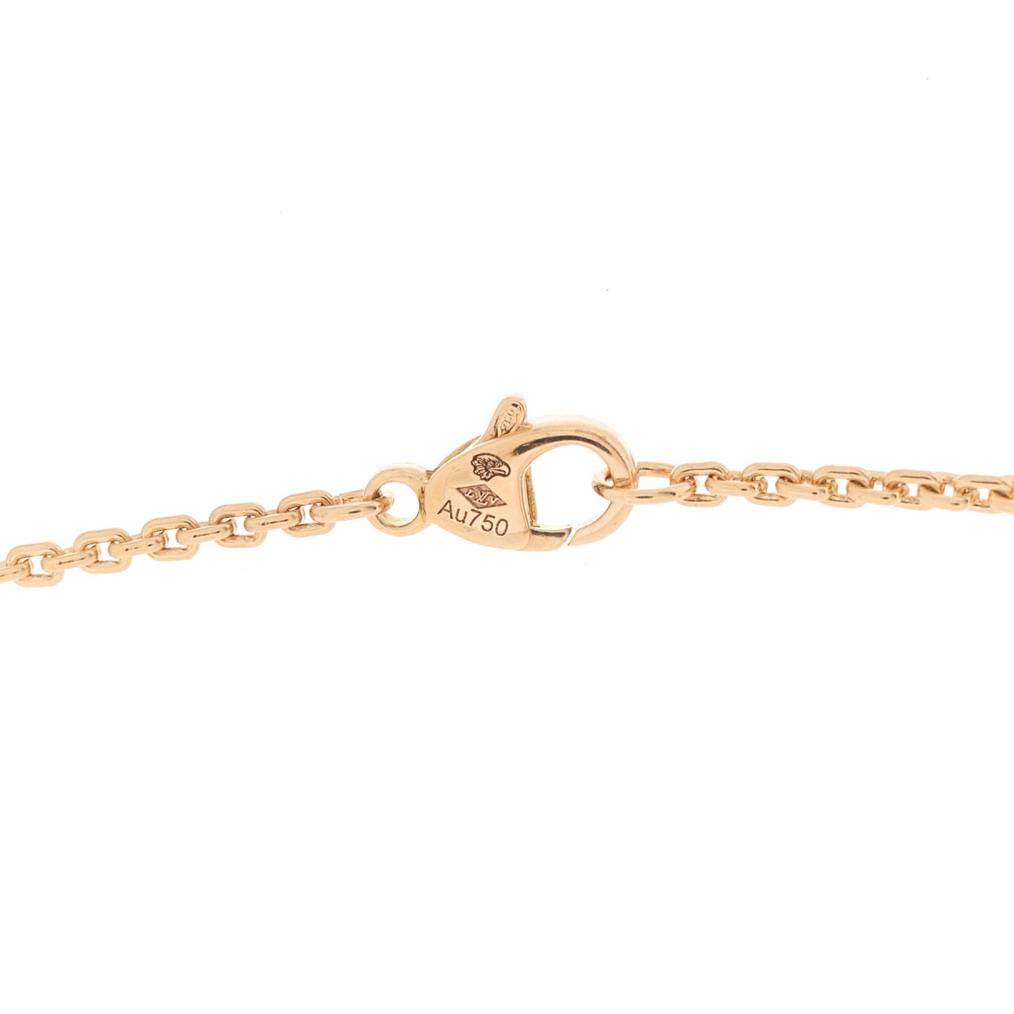 18K Yellow White Rose Gold Diamond Idylle Blossom Y Pendant Necklace